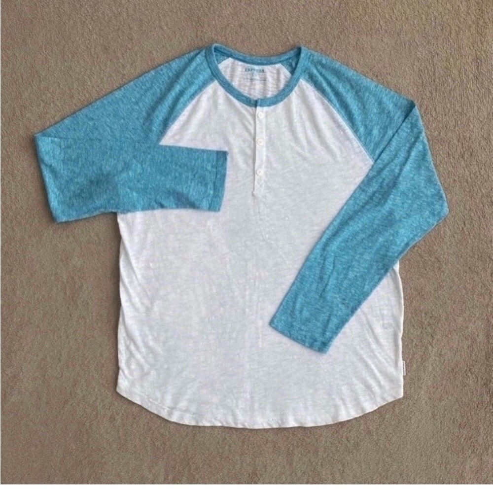 Men’s Express long sleeve Henley